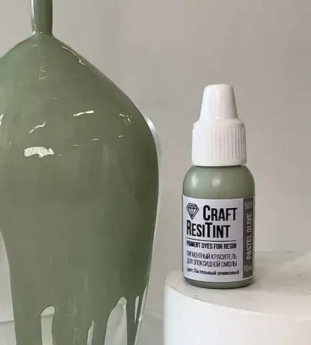 Краситель CraftResinTint, Pastel Olive, Пастельный Оливковый 10мл