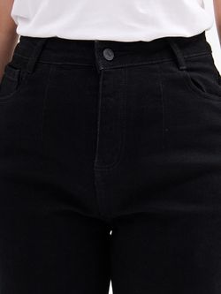 Джинсы больших размеров на молнии