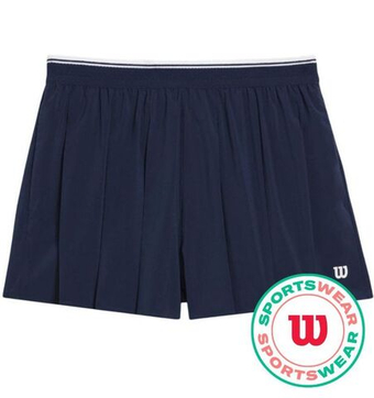Женские Шорты теннисные Wilson Velocity Pleated - небесный