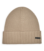 Хлопковая шапка Fati BOSS BLACK - бежевый(50495306)