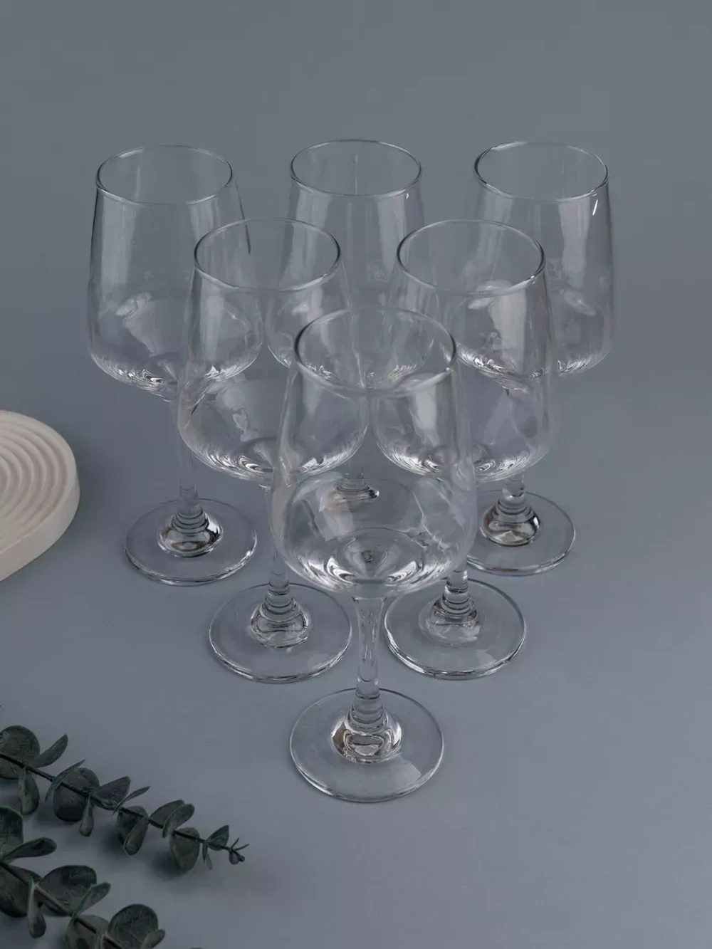 Набор бокалов для вина, 450 мл, 6 шт. прозрачные