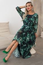 Платье Рафаэлла (малахит) Р11-1233/5 Nikol