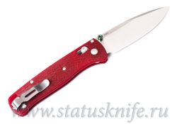 Нож Benchmade CU535-SS-S30V-G10-RED Bugoutфотография - 4