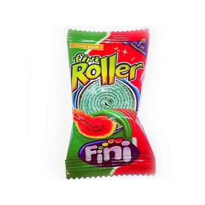 Жевательный мармелад Fini Roller Watermelon со вкусом арбуза, 20 г