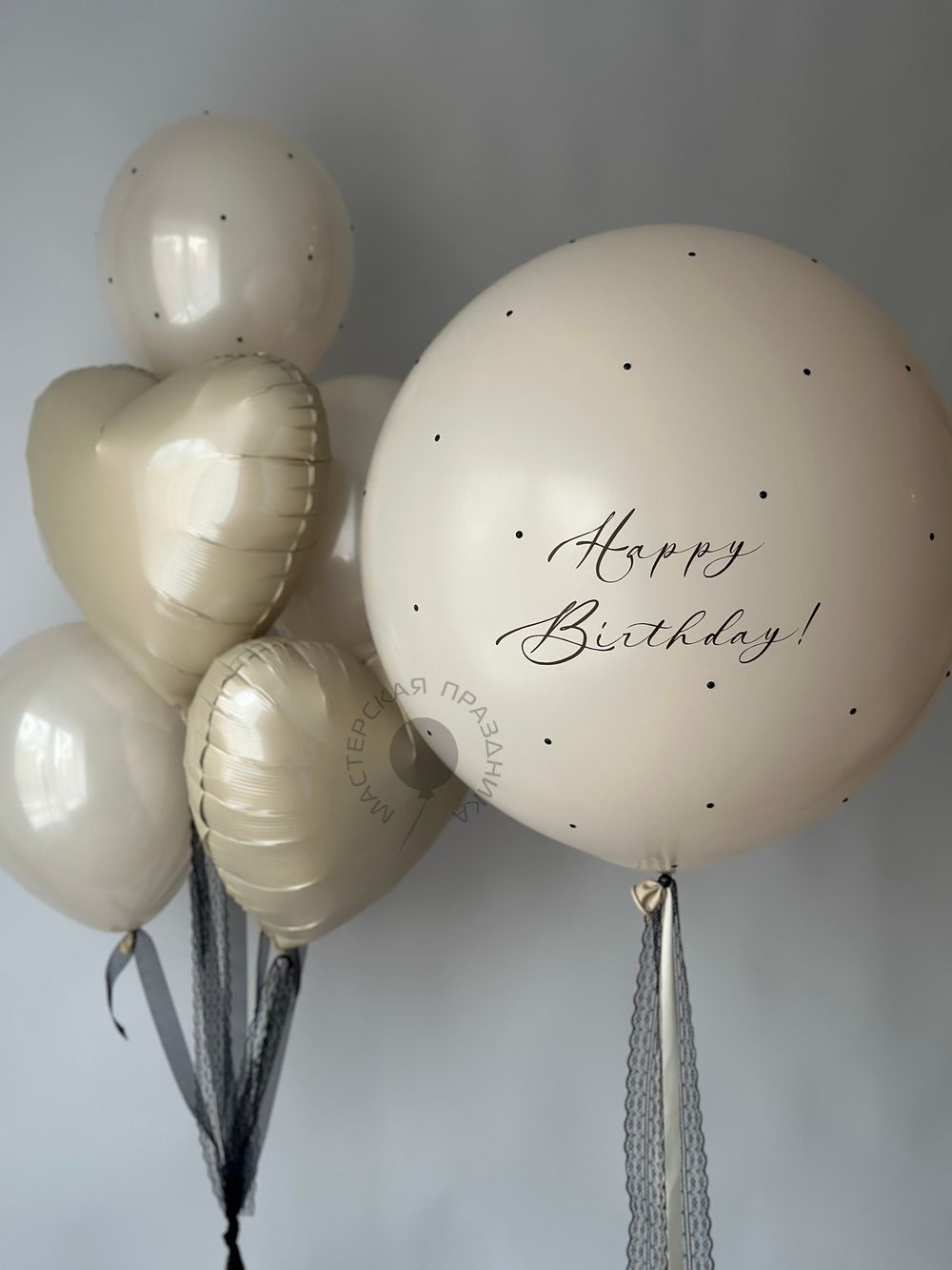 Воздушные шары на 2 годика для девочки №8676  Изображение4