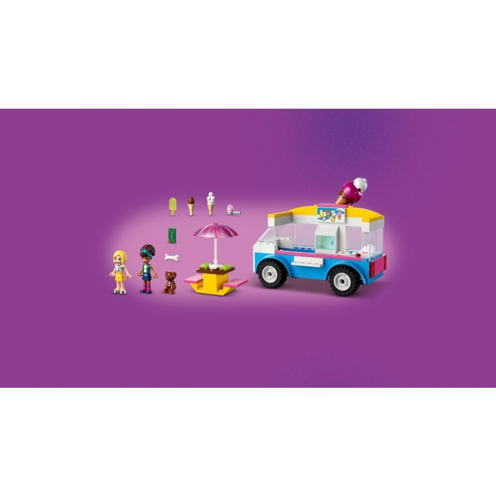 Lego friends blue car outlet