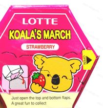 Печенье Koala&#39;s March Strawberry, Корея, 37 гр.