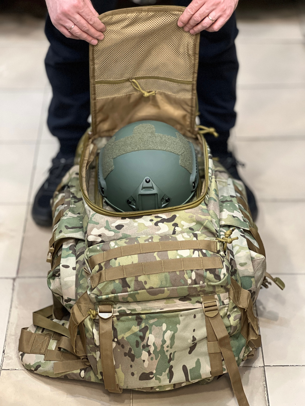 Рюкзак рейдовый 7.62, 100 л, Мультикам