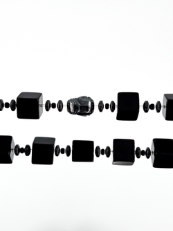 Браслет из натурального янтаря Будда