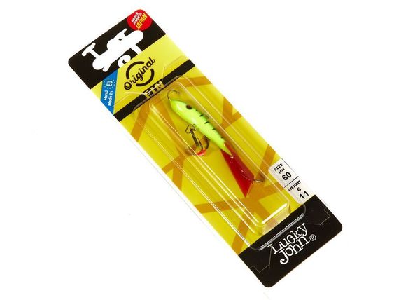 Балансир Lucky John FIN 4 с тр. 60мм/36RT блистер