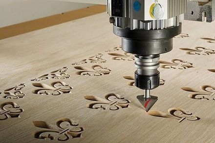 Фрезерная резка дерева 18 мм