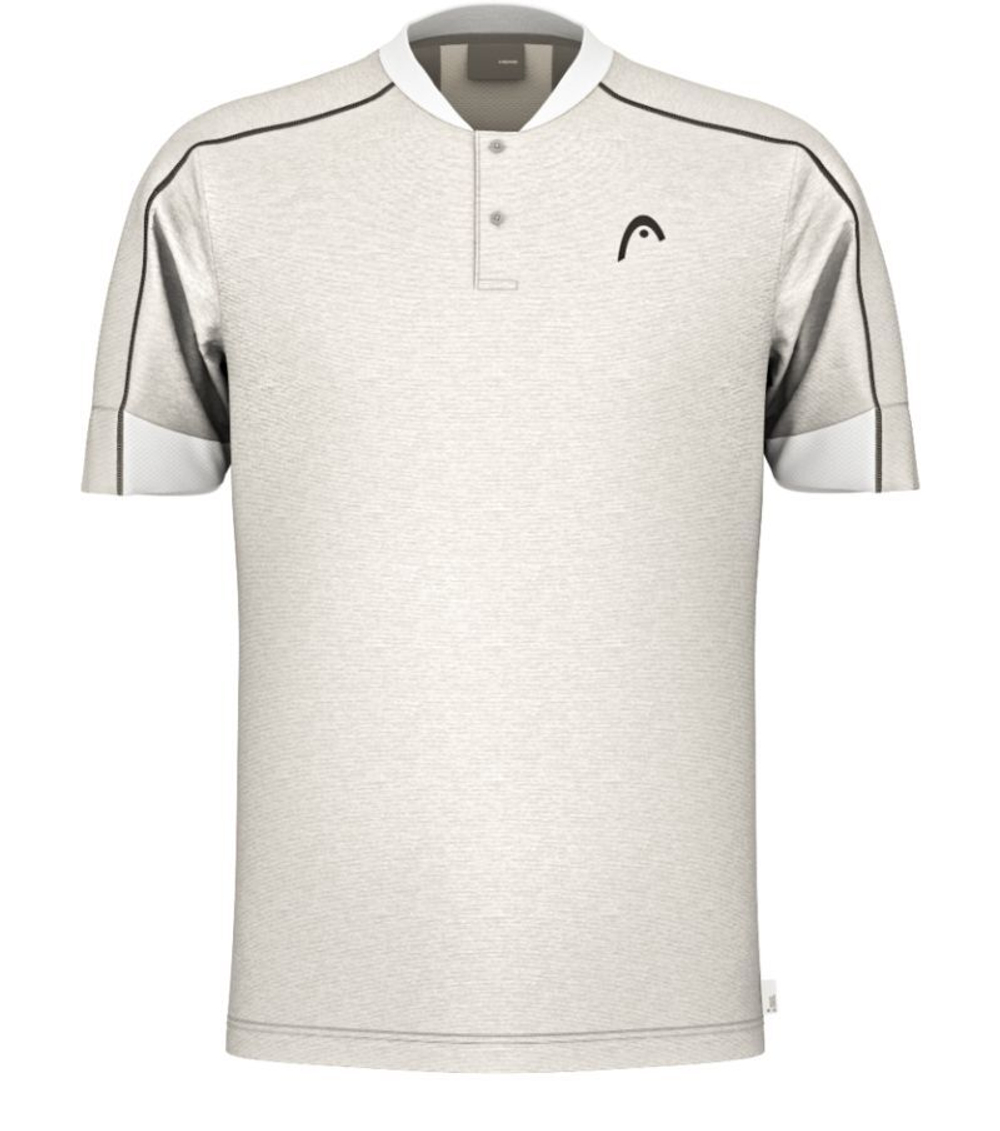 Мужское теннисное поло Head Play Tech - серый