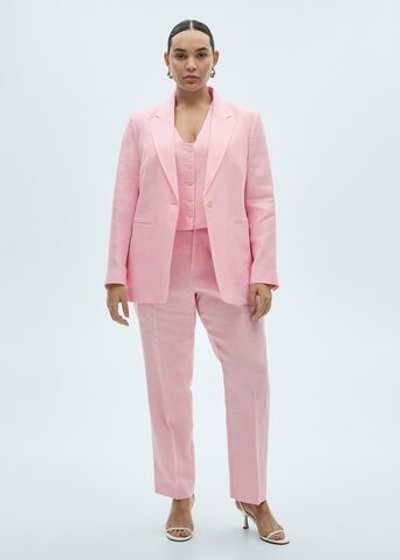 Костюмные брюки изо льна