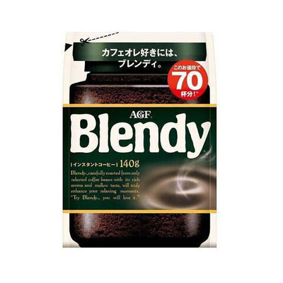 Кофе растворимый AGF Blendy в мягкой упаковке, 140 г