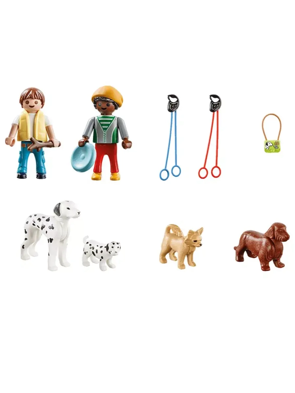 Конструктор Переносной чемодан: Прогулка с собаками Playmobil 70530