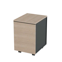 Тумба подкатная Prego office 404х496х616 ПОТМ-2