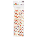 Трубочки для коктейлей бумажные «Торт Праздничный», 12 шт