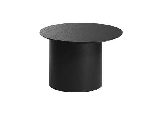 Столик Type D 60 см со смещенным основанием D 39 см (черный)