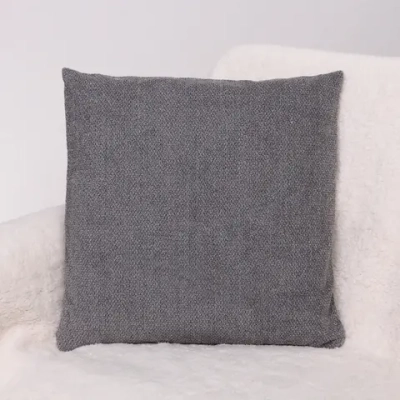Чехол для декоративной подушки «ALMA», 43*43 см, цвет серый