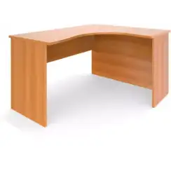 Стол эргономичный правый В-824.ПР 1380x1180x740 Миланский орех