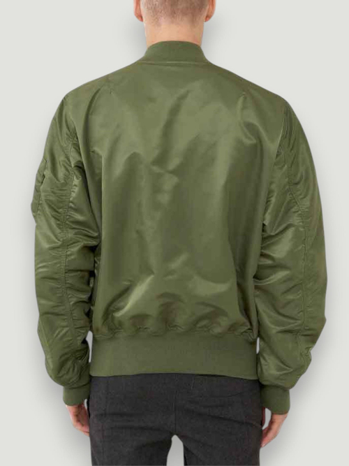 Куртка Бомбер Alpha Ind L-2B Loose Flight Jacket (олива - s.green)