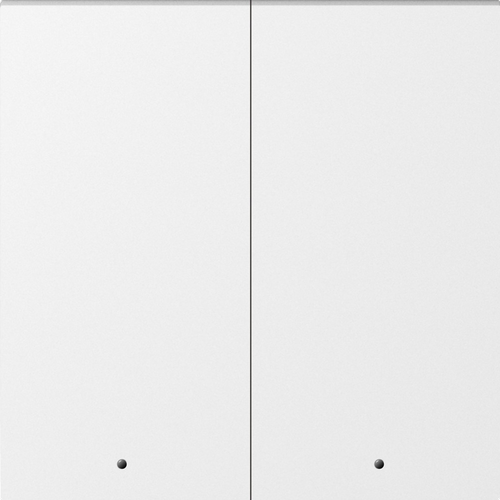 Клавиша 2-я с подсветкой, матовый белый, серия A07