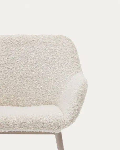 Детский стульчик Konna, белое букле