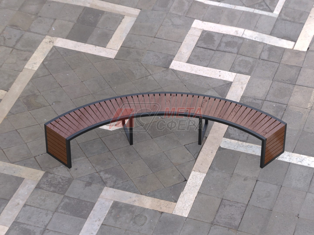 Лавка Линарес радиусная