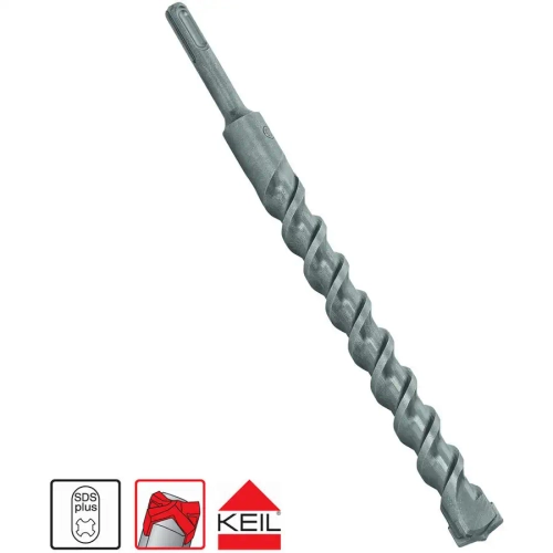 Бур SDS-plus MS5 TURBOHEAD Xpro 251/12x200x260 мм KEIL A1.251.120.260