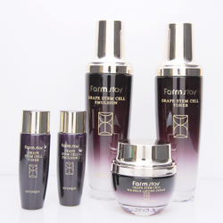 Farm Stay Grape Stem Cell Skin Care 3 Set антивозрастной бьюти - набор по уходу за кожей на основе стволовых клеток винограда