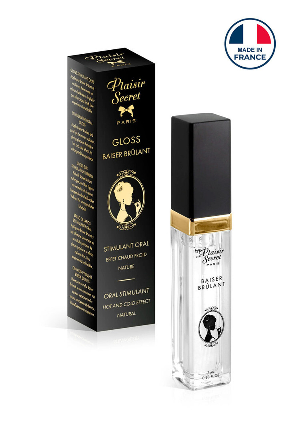 Стимулирующий блеск для губ Baiser Brulant Gloss Plaisirs Secrets