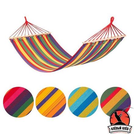 Гамак тканевый 200х100см с планкой (HS-G-P-200х100) Helios