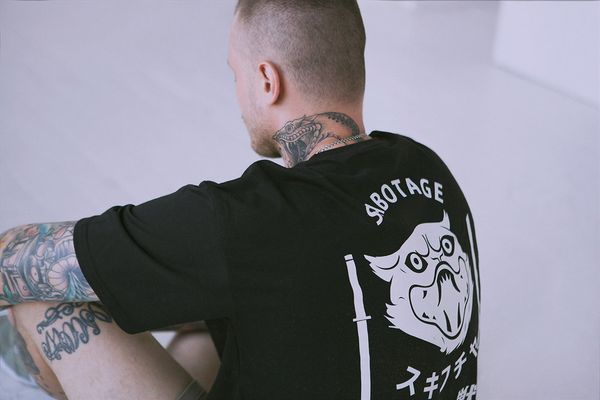 Футболка Sabotage Черная - фото 2