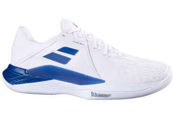 Мужские кроссовки теннисные Babolat Propulse Fury 3 Clay - white/dark blue