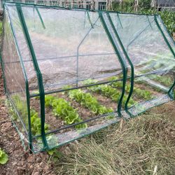 Теплица GREEN APPLE GA-House-2х-frame 1800х900х900 мм 2 отсека