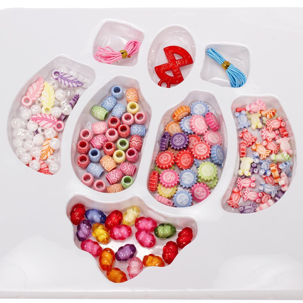 Набор д/создания украшений бисера и бусин корона "Принцессы" 22*17*3см. BEADSET-PRINSKOR (Мультиарт)