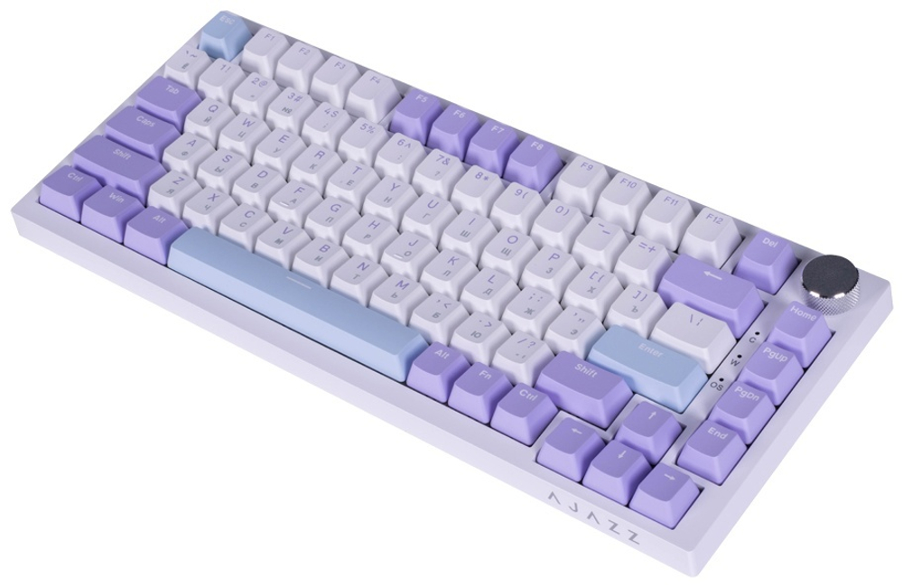 Клавиатура Ajazz AK820/Sea/BWP белый