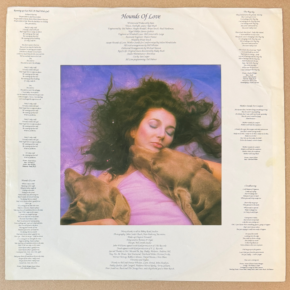 Kate Bush ‎– Hounds Of Love (Канада 1985г.)