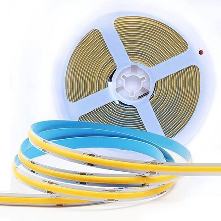 Лента G2, LUX COB LED, IP20, 320LED/м, 4500K, 24В, 12Вт/м, 1300Лм/м, 5м*8мм