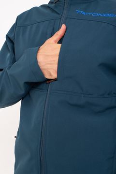 Жакет "RIDGE" ( SoftShell/т.синий)