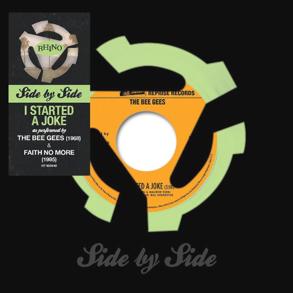Bee Gees, Faith No More / Side By Side: I Started A Joke (Coloured Vinyl)(7&quot; Vinyl Single)