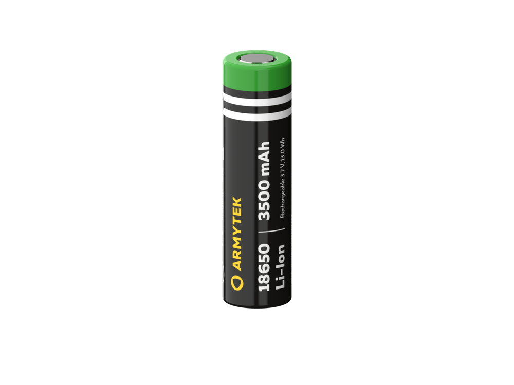 Аккумулятор Armytek 18650 Li-Ion 3500 мАч. Незащищенный