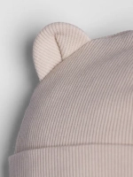 Шапка детская осенняя на завязках и снуд