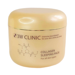 Ночная маска для лица с коллагеном 3W CLINIC COLLAGEN SLEEPING PACK, 100 мл