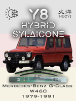 Щетки стеклоочистителя HUOYE Y8 400/400 мм на MercedesBenz GClass | Hook/J-Hook