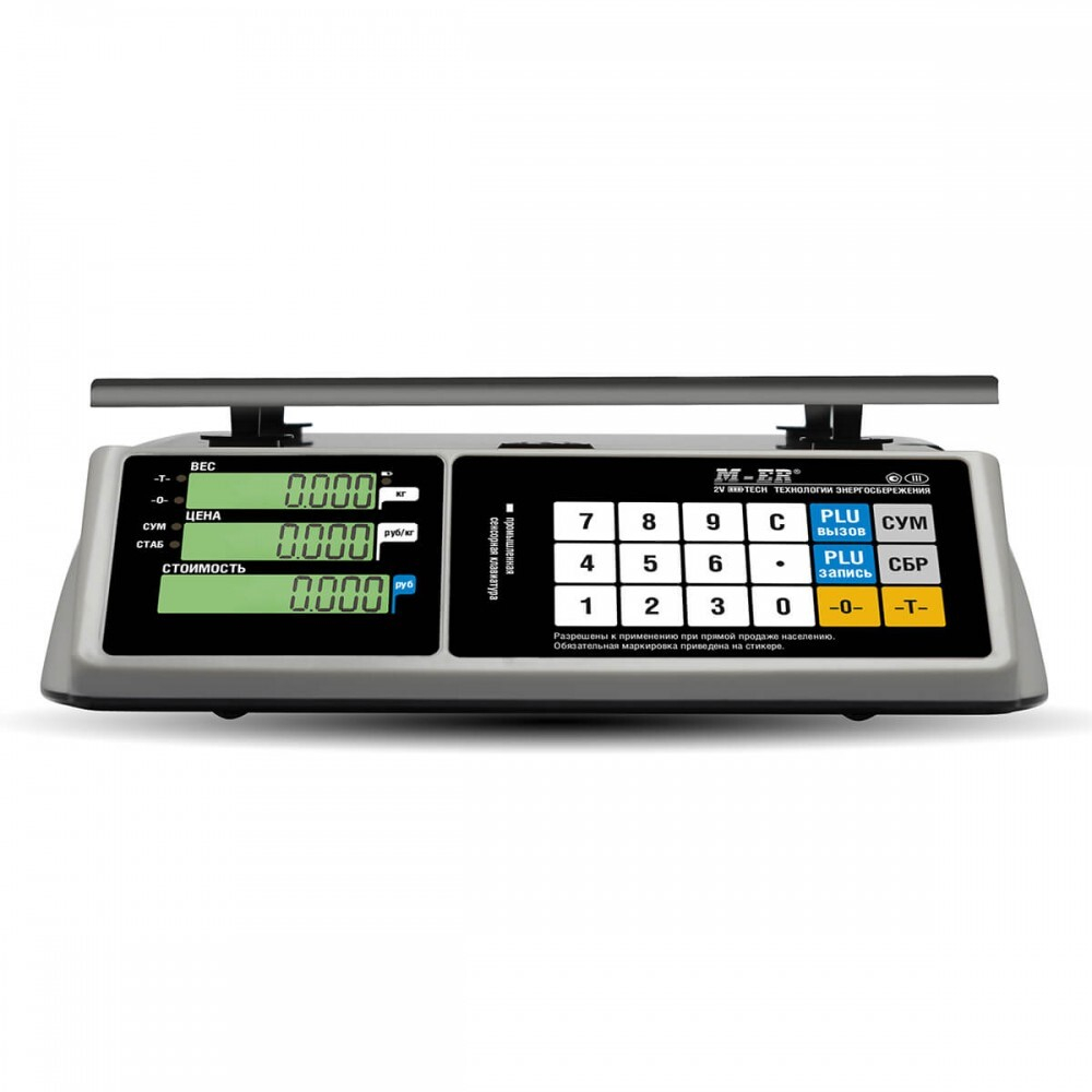 Торговые весы Mertech M-ER 328 AC-15.2 "Touch-M" LCD