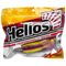 Виброхвост Helios Shaggy 3,35"/8,5 см Fio & Acid lemon 5шт. (HS-16-027)