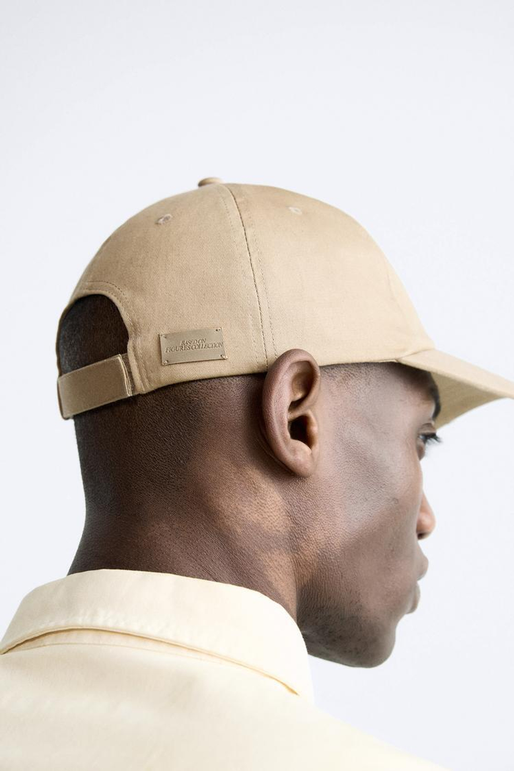 ZARA БАЗОВАЯ КЕПКА, БЕЖЕВЫЙ