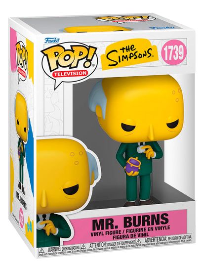 Фигурка Funko POP! TV Simpsons S11 Mr.Burns (1739) 86408 / Фигурка Фанко ПОП! по мотивам мультсериала "Симпсоны", Мистер Бёрнс