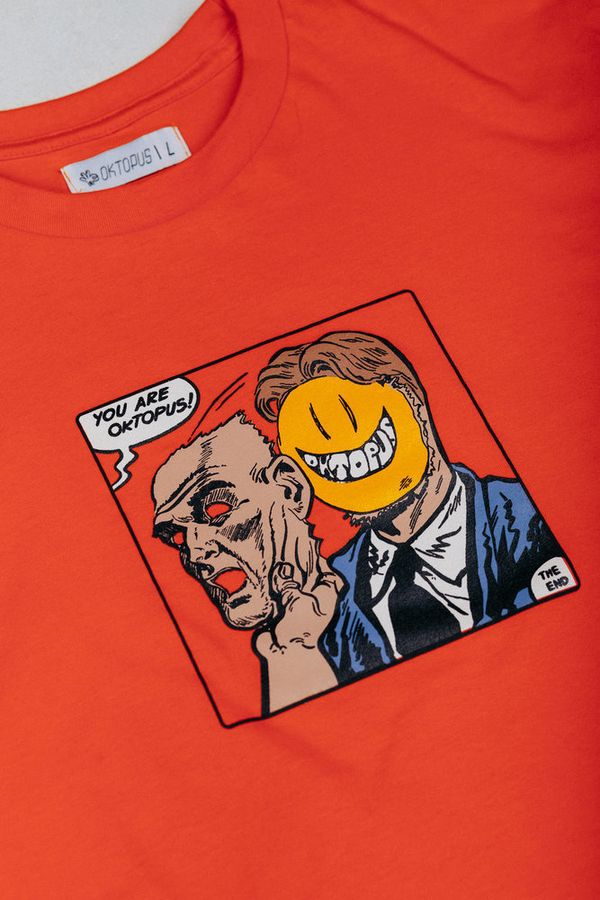 Футболка FACE Оранжевая - фото 2